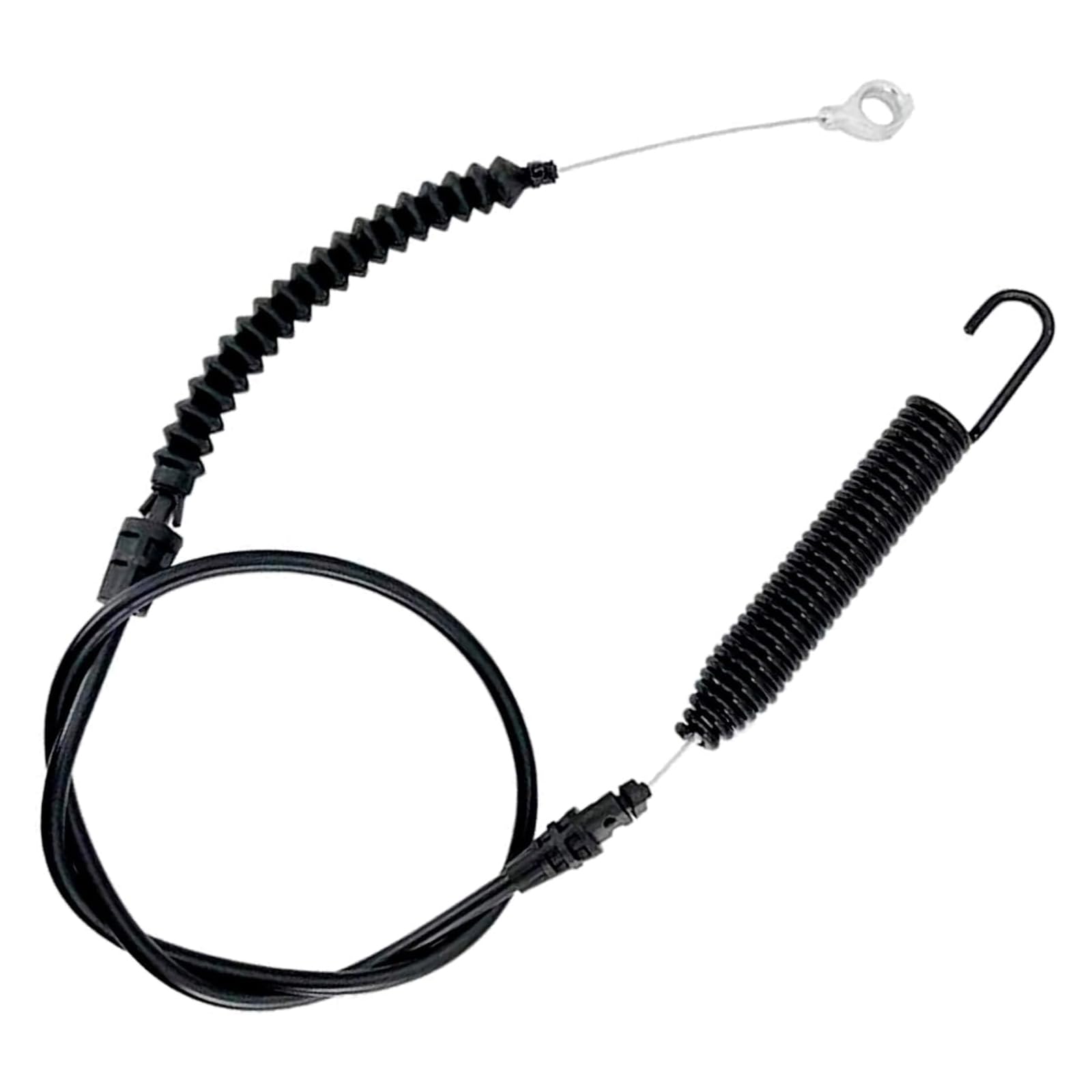 Funhoon 946-05124A blade engagement cable close-up with eye end for smooth belt tension