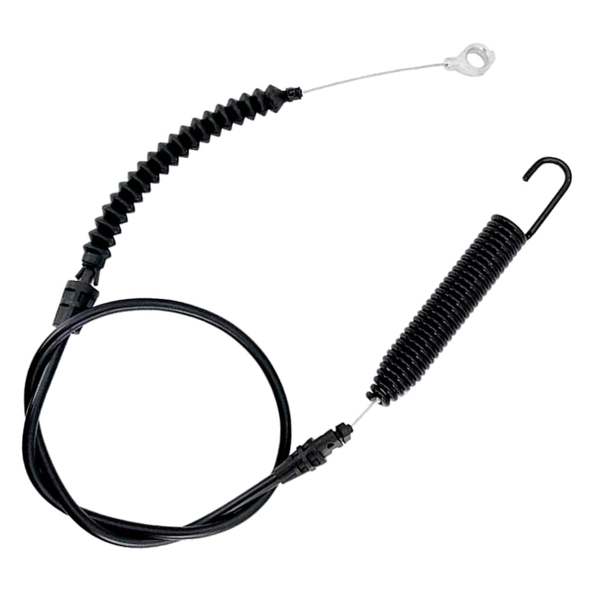Funhoon 946-05124A blade engagement cable close-up with eye end for smooth belt tension