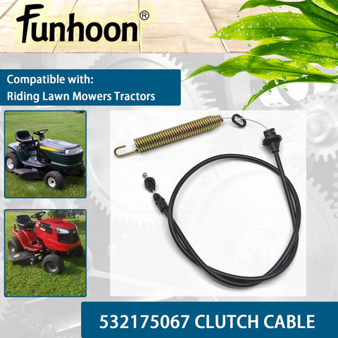 Funhoon clutch cable labeled for easy identification