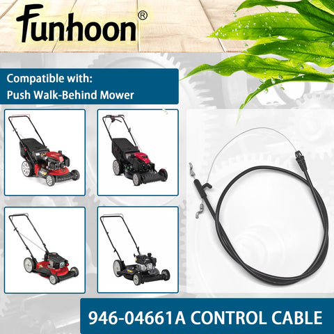 Package view showing the included 946-04661A control cable for replacement.