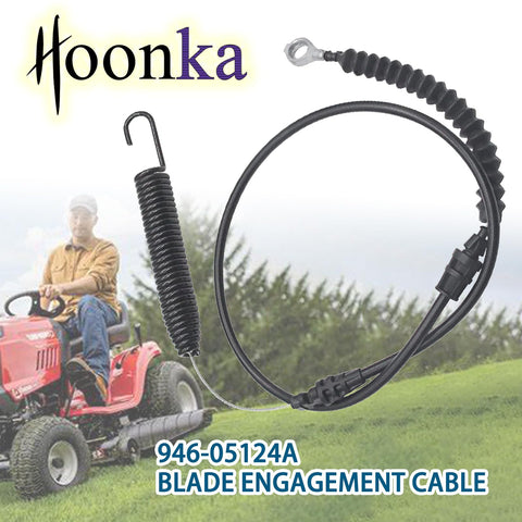 Funhoon compatible cable assembly for Troy-Bilt/MTD family on 42-inch decks