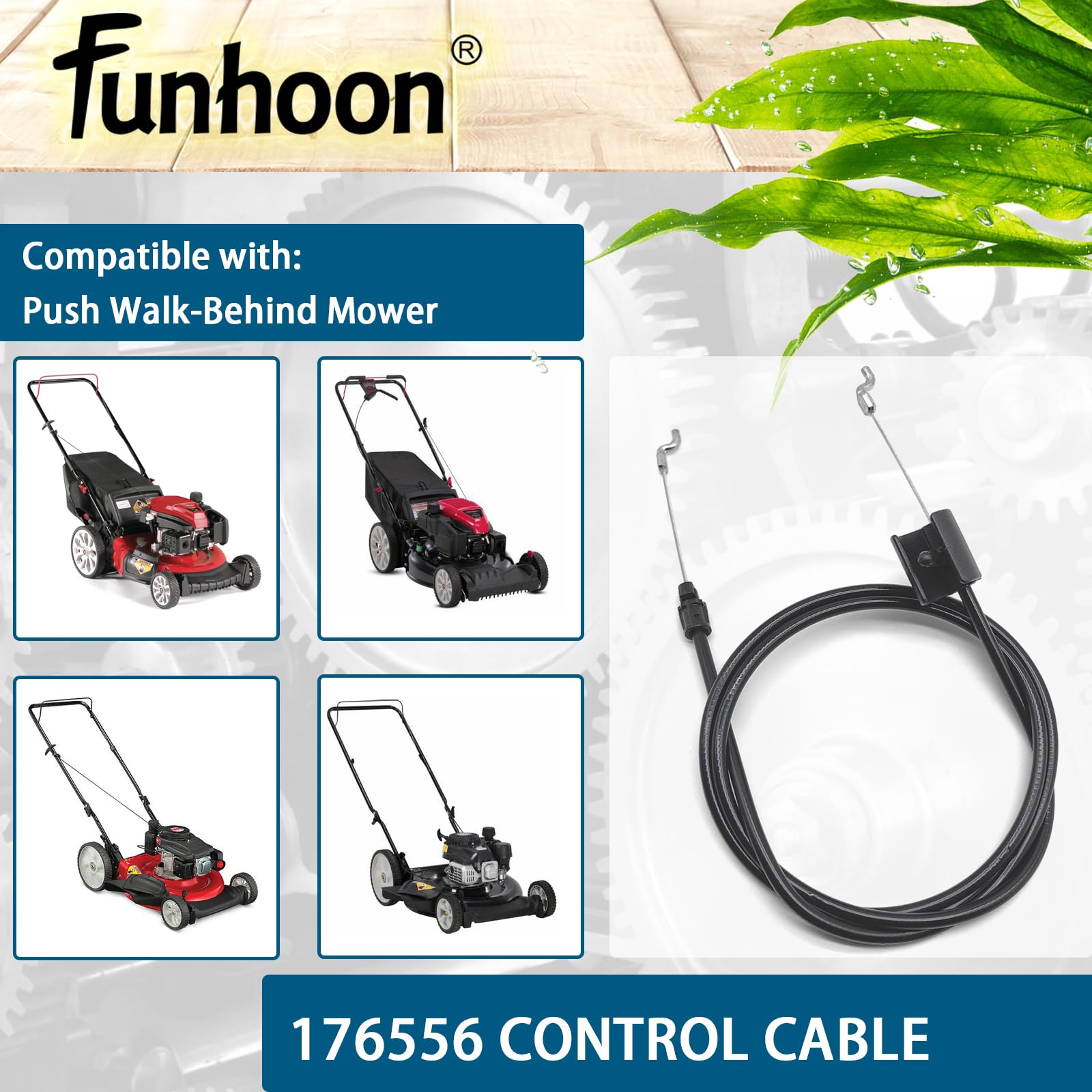 Funhoon Z-bend ends ensure secure fit during maintenance and replacements