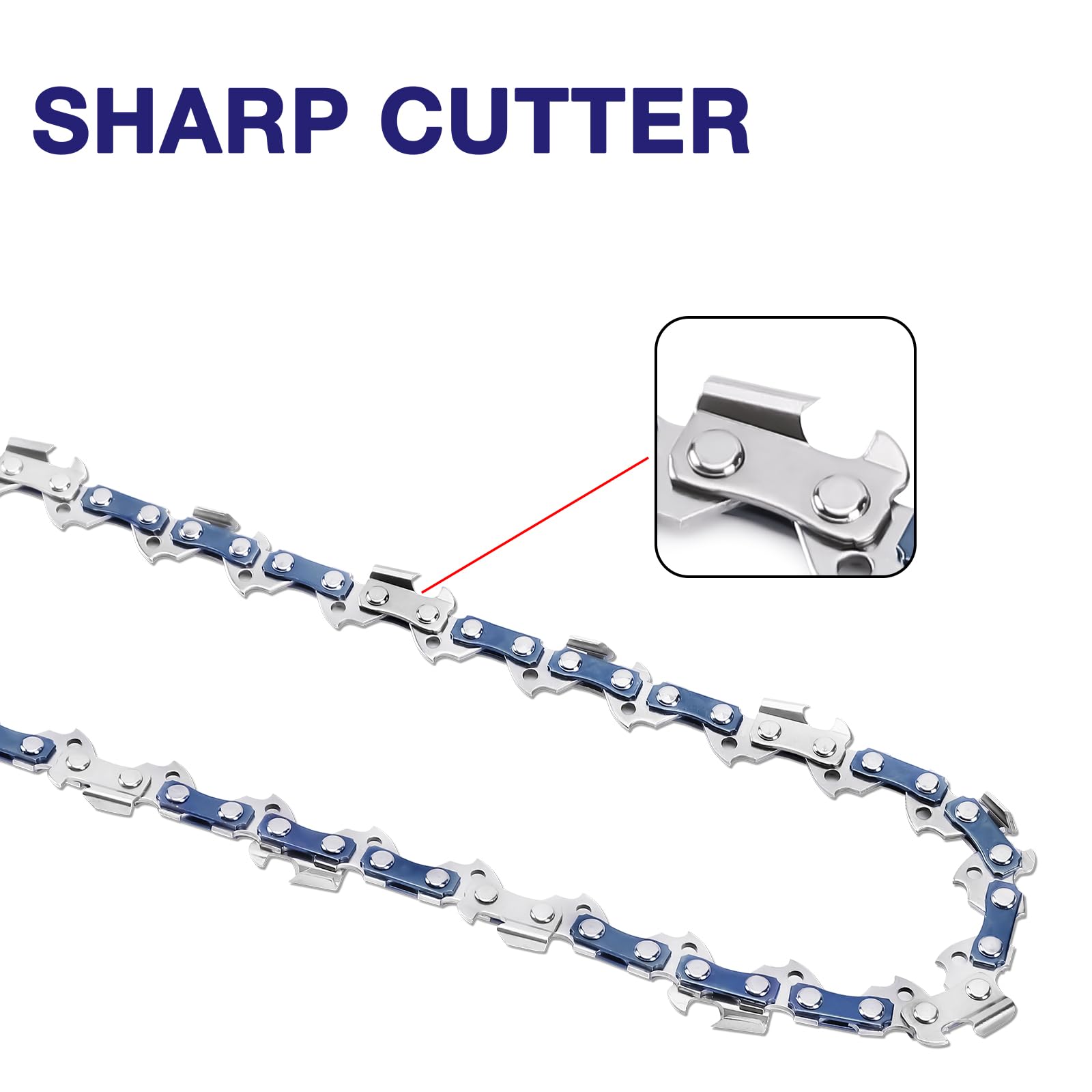 Husqvarna 440/445 compatibility for versatile use with FUNKYWOO chain.