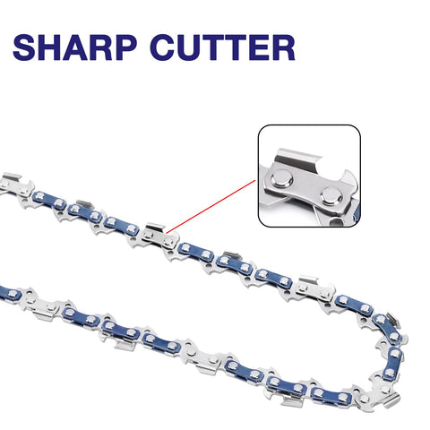 FUNKYWOO chrome coating reduces wear during tough cutting tasks.