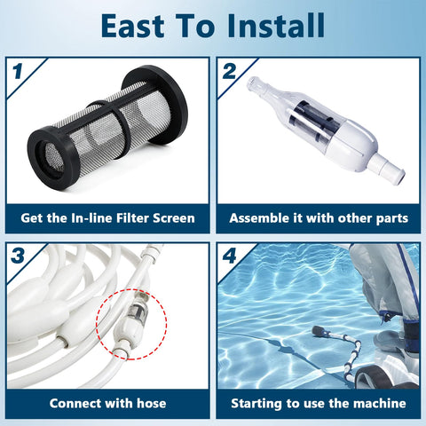 Funmit 48-222 easy-install filter screen—swap in minutes