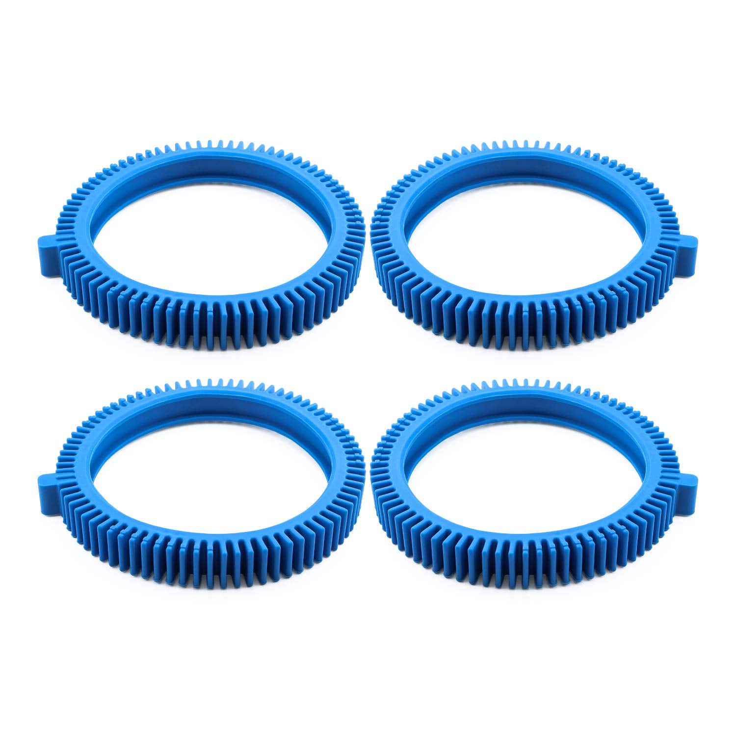 Funmit 896584000-143 blue front tire kit for Haywood cleaners improves traction.