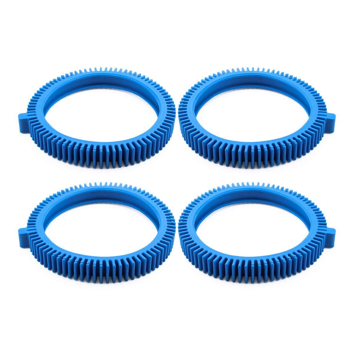 Funmit 896584000-143 blue front tire kit for Haywood cleaners improves traction.