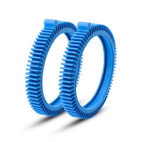 Funmit 896584000-143 blue front tire kit for Hayward cleaners, durable replacement for pool cleaning.