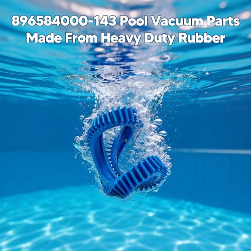 Funmit 896584000-143 front-tire-thickness-0-9-inch durable rubber contact.