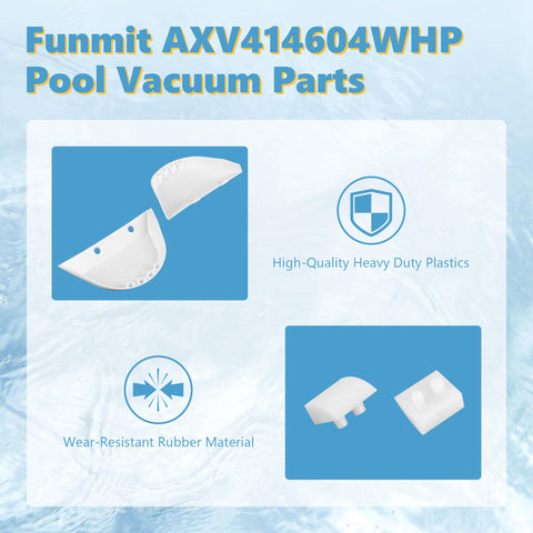 Funmit AXV414P pod-shoe-front provides durable foot contact for smooth movement.