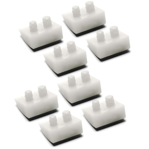 Funmit AXV414P pod shoes front view for durable pool vacuum traction