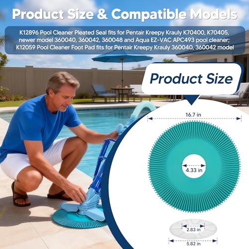 Funmit K12059 foot pad close-up showing rubber durability
