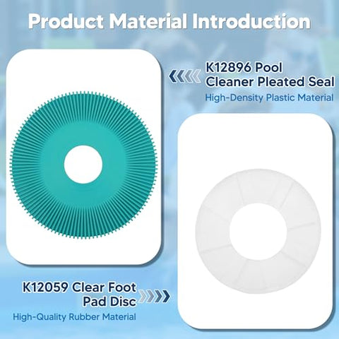Funmit K12896 pleated seal interior diameter 110mm for precise fit