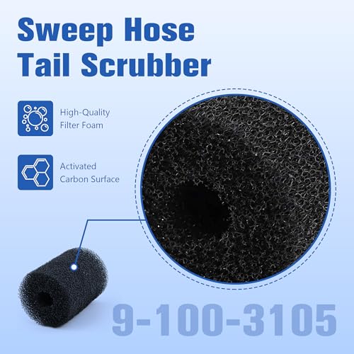 Funmit Polaris tail scrubber end helps keep floors, walls, and steps clean with sturdy foam.