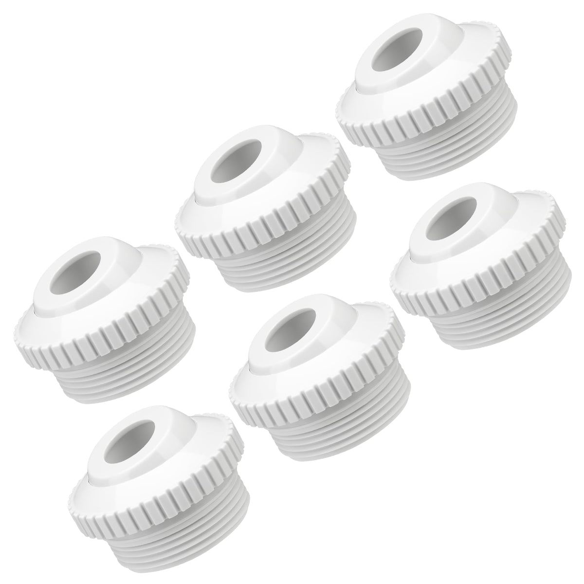 Funmit pool jet nozzle front view with adjustable flow for targeted circulation.