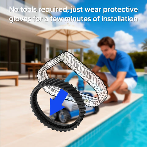 DIY replacement pack for Funmit R0526100 tracks and tires