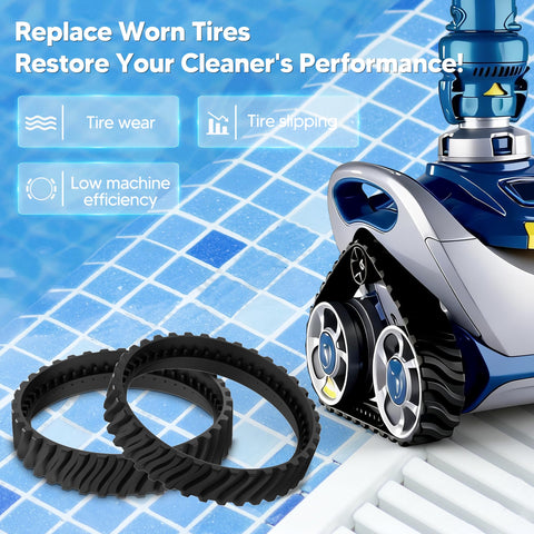 Funmit R0526100 track gripping pool walls for better wall cleaning