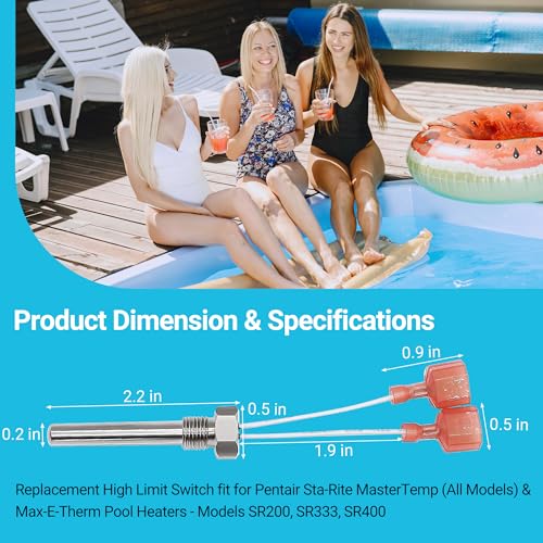 Funmit stainless steel sensor body offers durable performance.