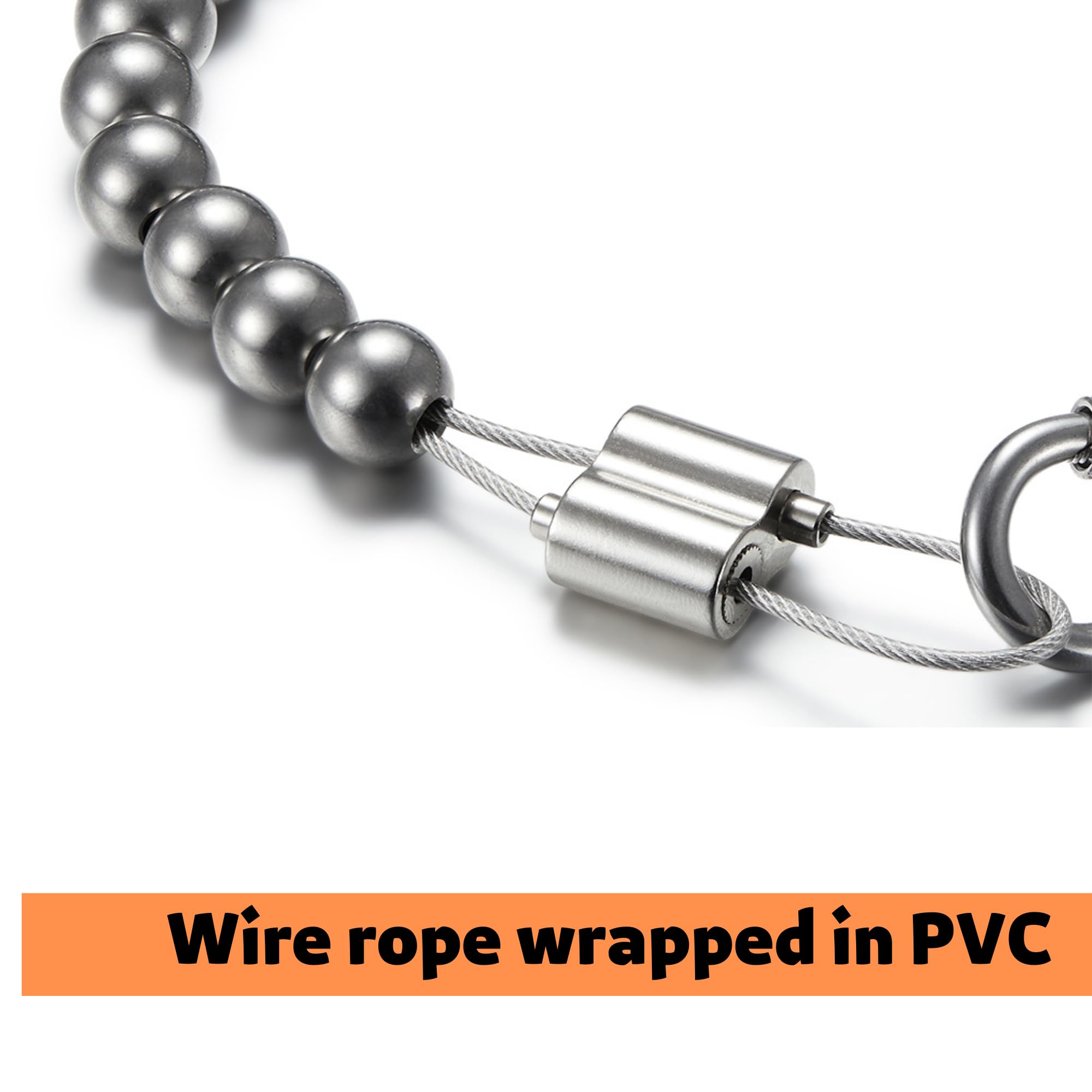 FUNNANS 304 stainless steel beaded ring highlights durability and long-term value.