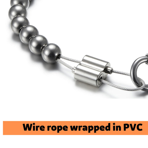 FUNNANS 304 stainless steel beaded ring highlights durability and long-term value.