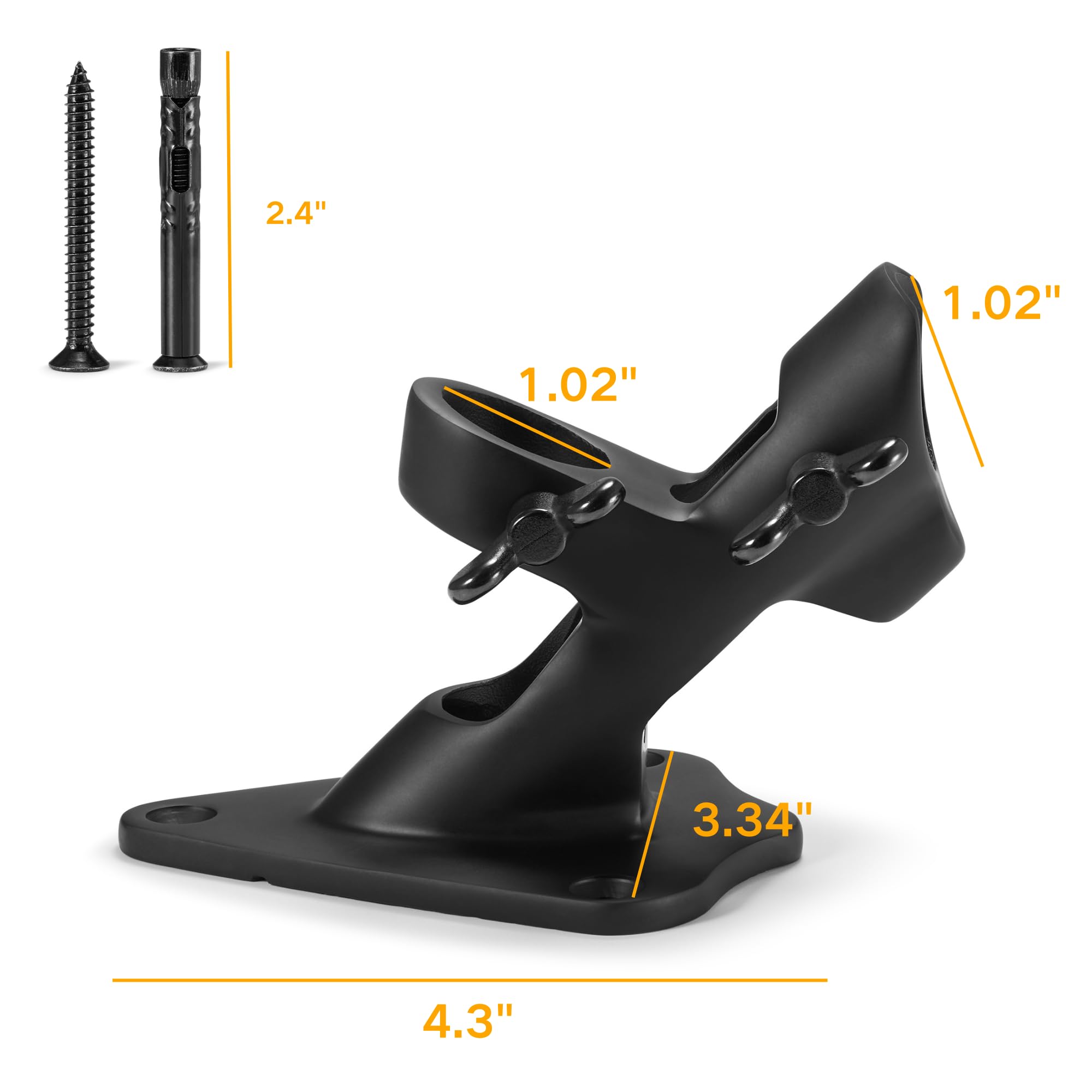 Funnans installation guide included helps with quick, reliable mounting on brick or concrete.