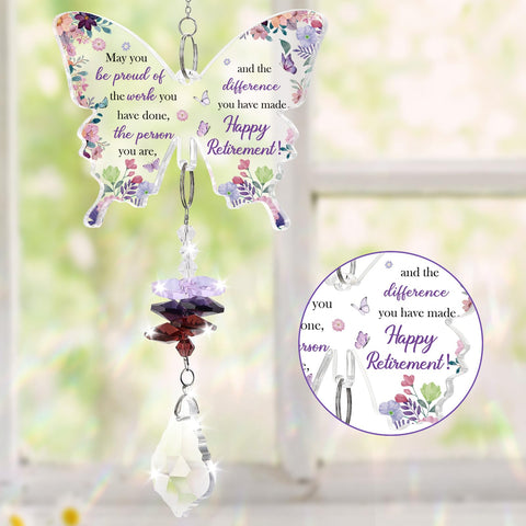 Funnli butterfly plaque details show graceful design elements