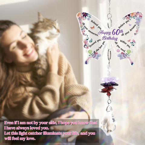 Funnli rainbow-maker suncatcher creates vibrant light play