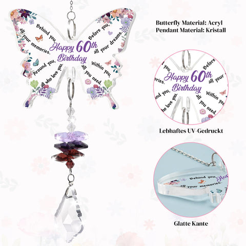 Funnli window hanging decor enhances home or office