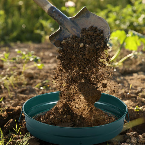 Funnymoom garden tool screens soil, compost, gravel and more