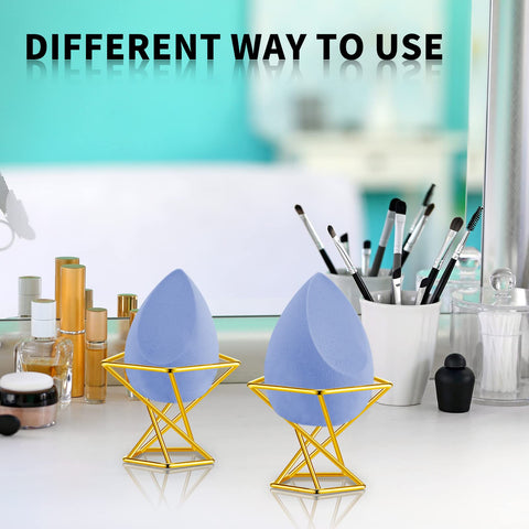 Funrous gold air plant holder doubles as a stylish pen holder.