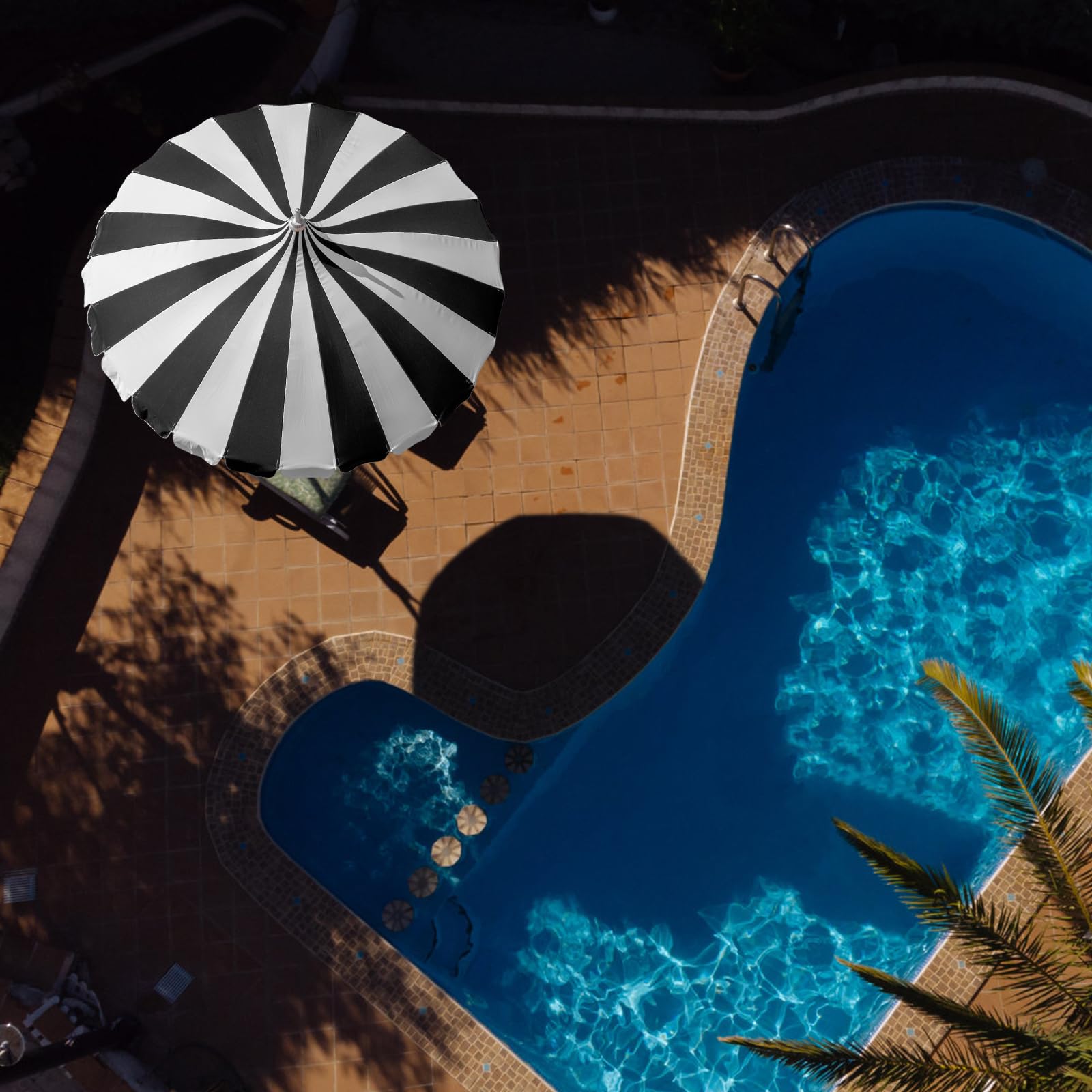 Funsite fade-resistant canopy fabric maintains color under sun exposure.