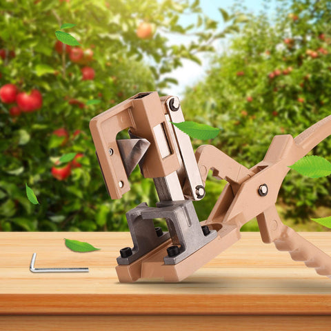 Funteck grafting tool handles half to four-fifths inch diameters for common grafting jobs.