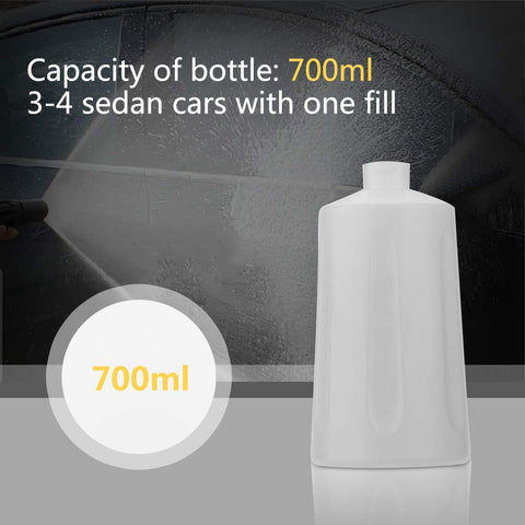 Adjustable nozzle on FUNTECK lets you tailor foam amount and spray pattern.