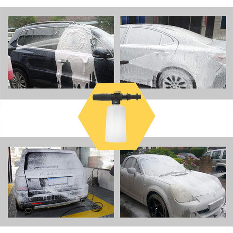 Lightweight design improves handling during extended car washing with FUNTECK.