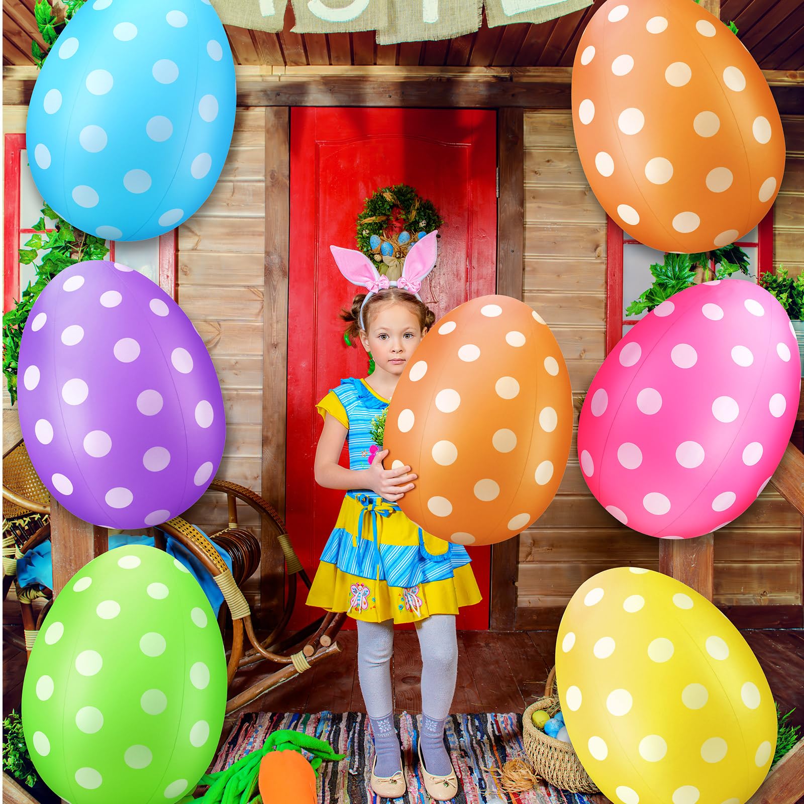 Funtery 12-piece set for vibrant garden party decor