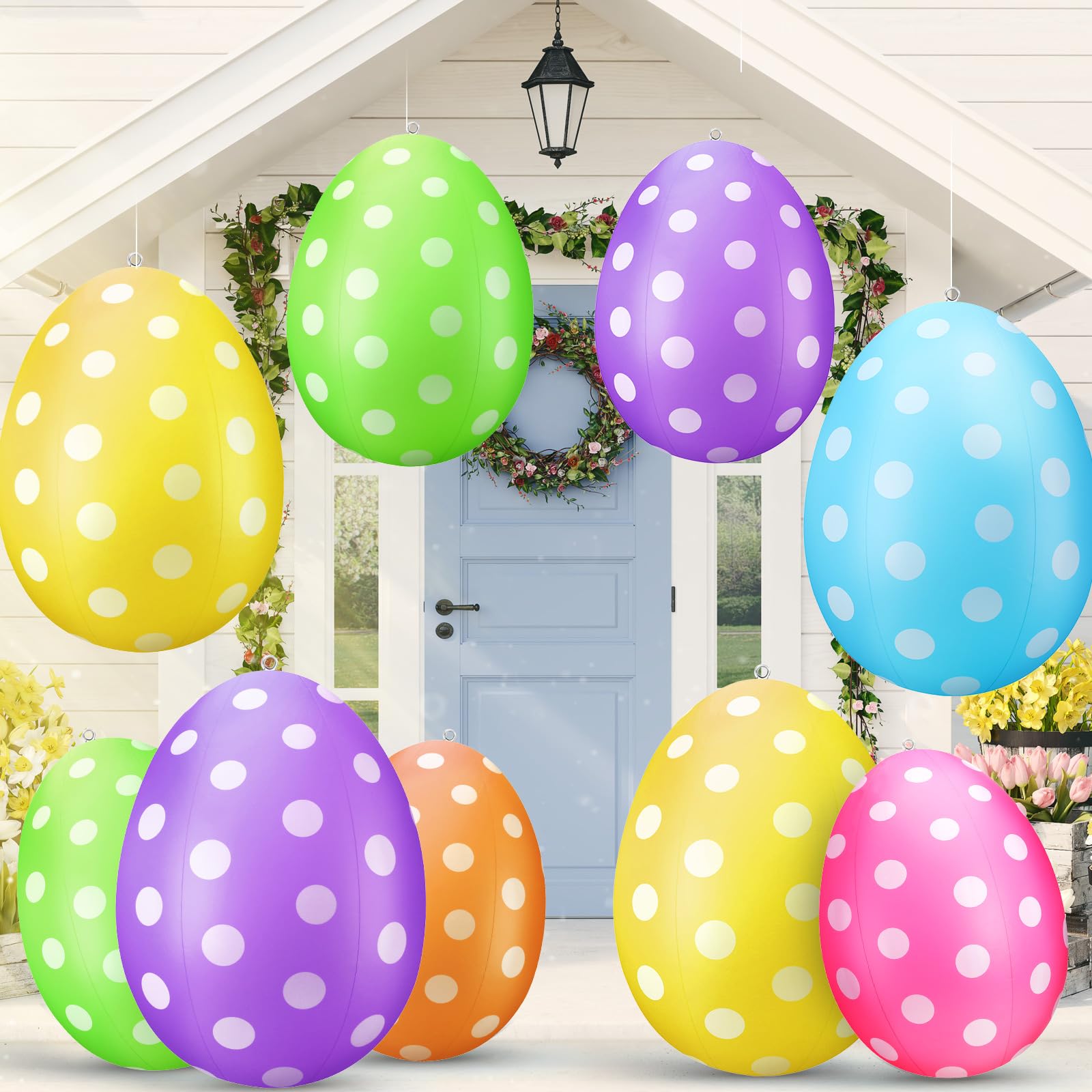 Funtery 12-pack Easter eggs, gift-ready decor for friends and neighbors