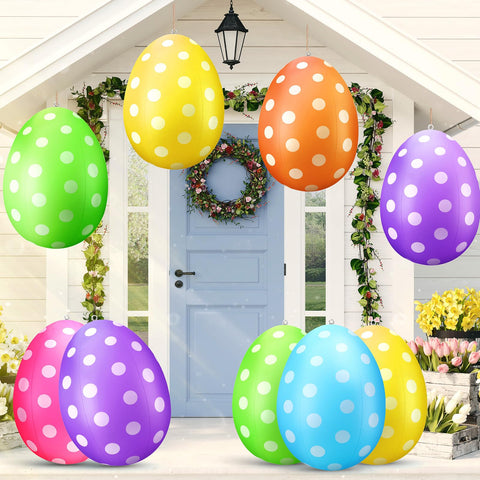 Funtery gift-worthy Easter eggs delight guests and neighbors