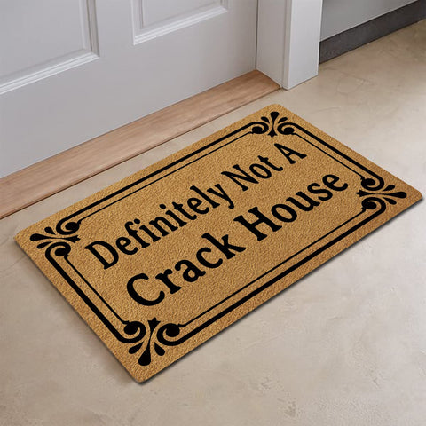 FunXiLin thin-profile door mat fits narrow foyers and apartment entrances.