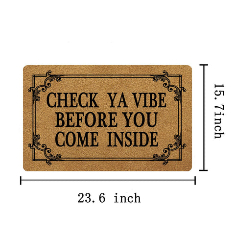 FunXiLin doormat suitable for indoor kitchen use with durable print.