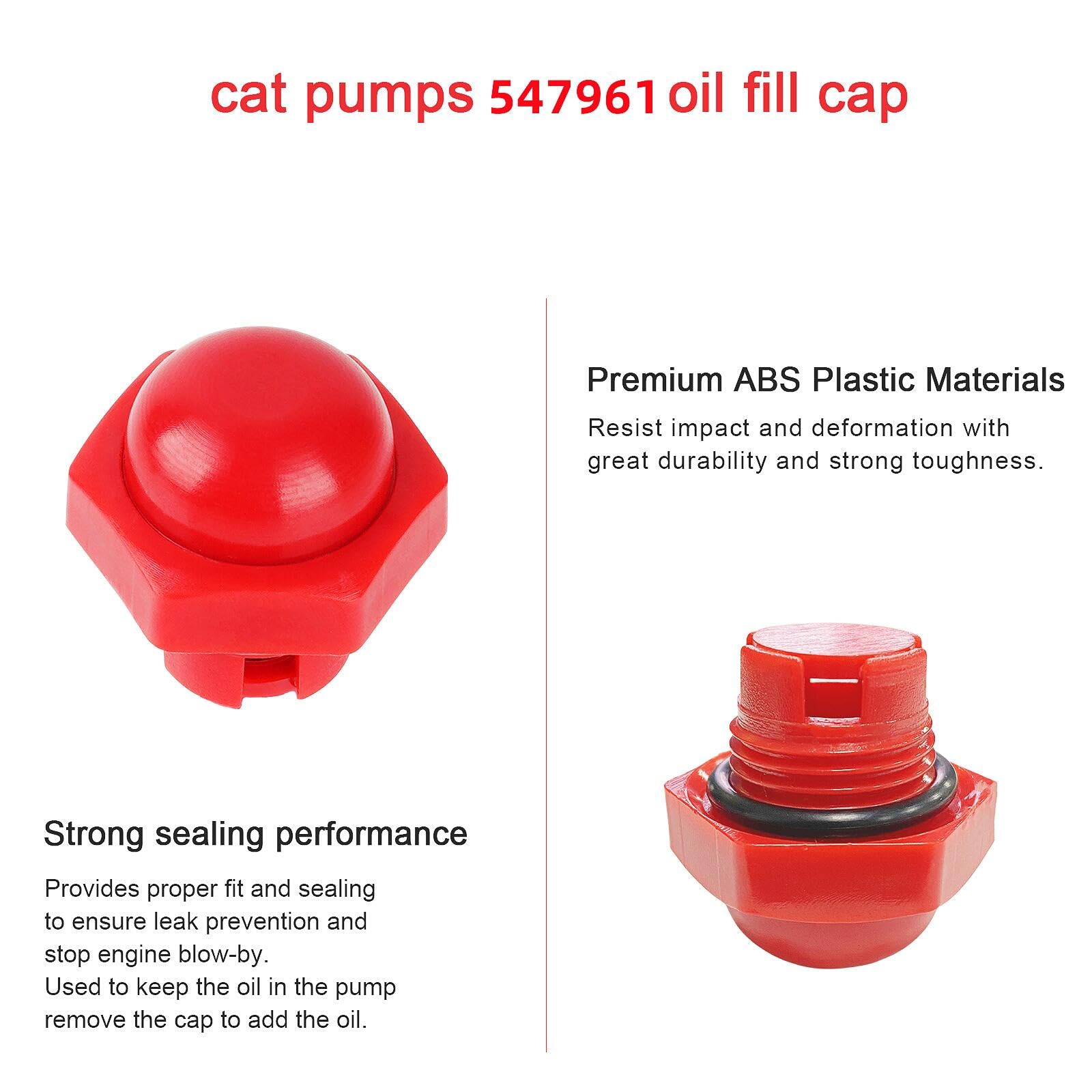 Fuoequl oil cap replacement easy removal for refueling.