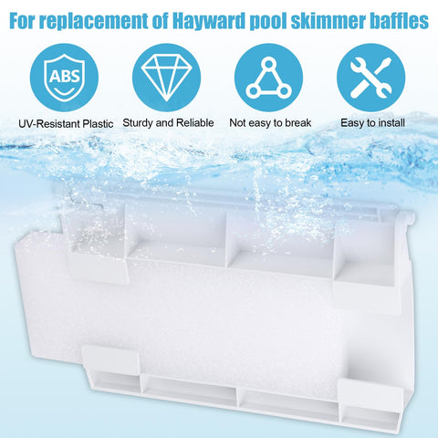 Fuoequl skimmer door installation is quick and tool-free.
