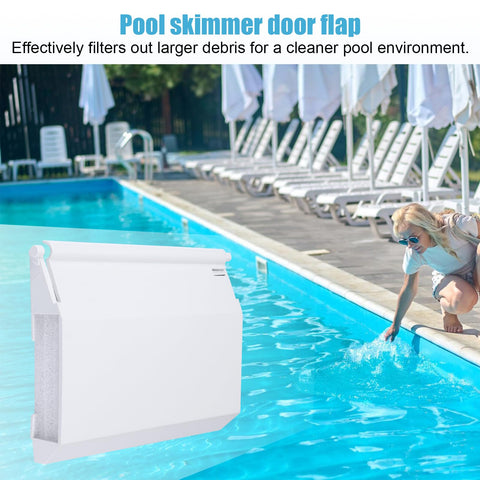 Fuoequl weir door dimensions 7-3/4 by 5-1/2 inches for many setups.