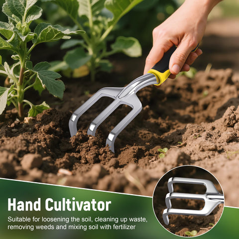 Furnest aluminum blade close-up highlights sturdy construction for gardening.