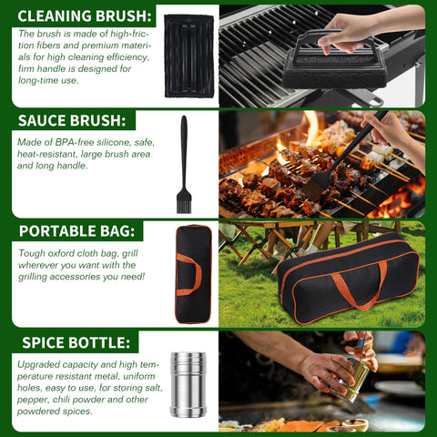 Furnhome basting cover helps shield food while grilling