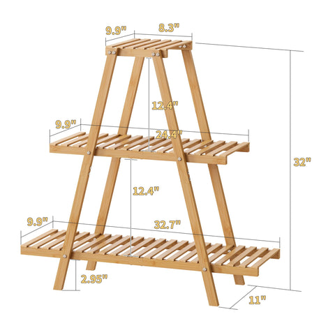 Furshus Bamboo Plant Stand assembly tutorial explains easy setup for busy households.
