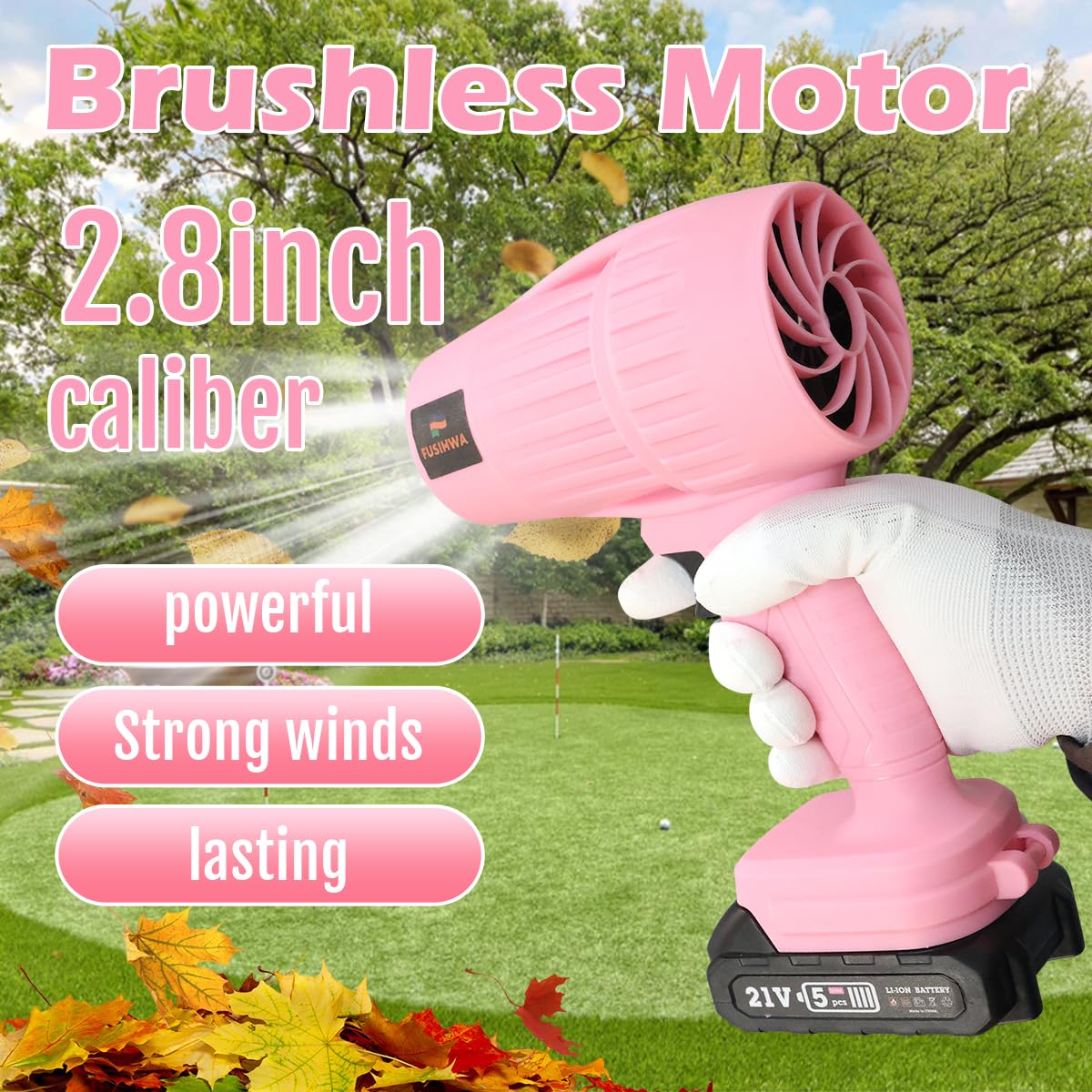 FUSIHWA compact, lightweight grip for easy one‑hand operation