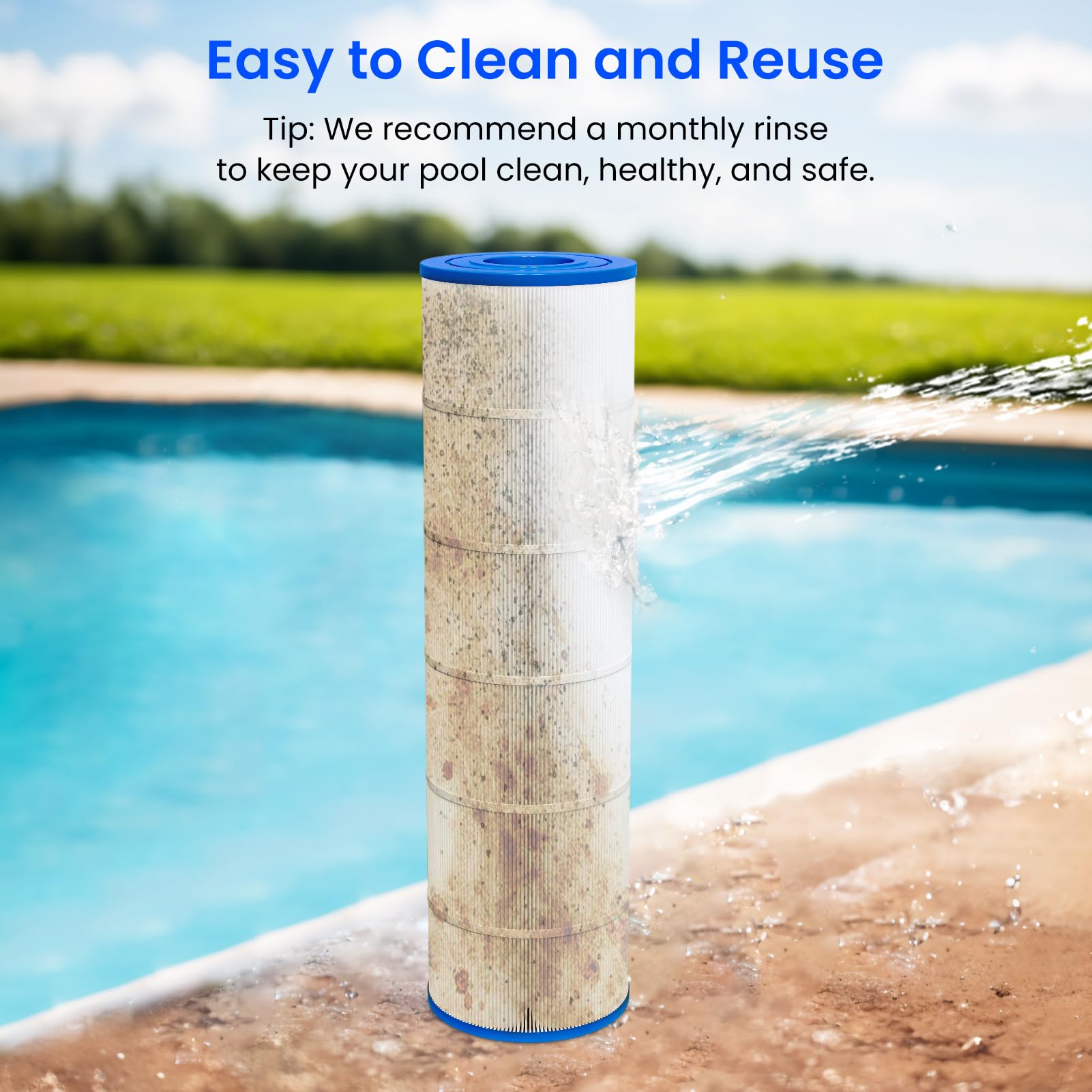 Future Way C4030 installation in filter showing simple swap