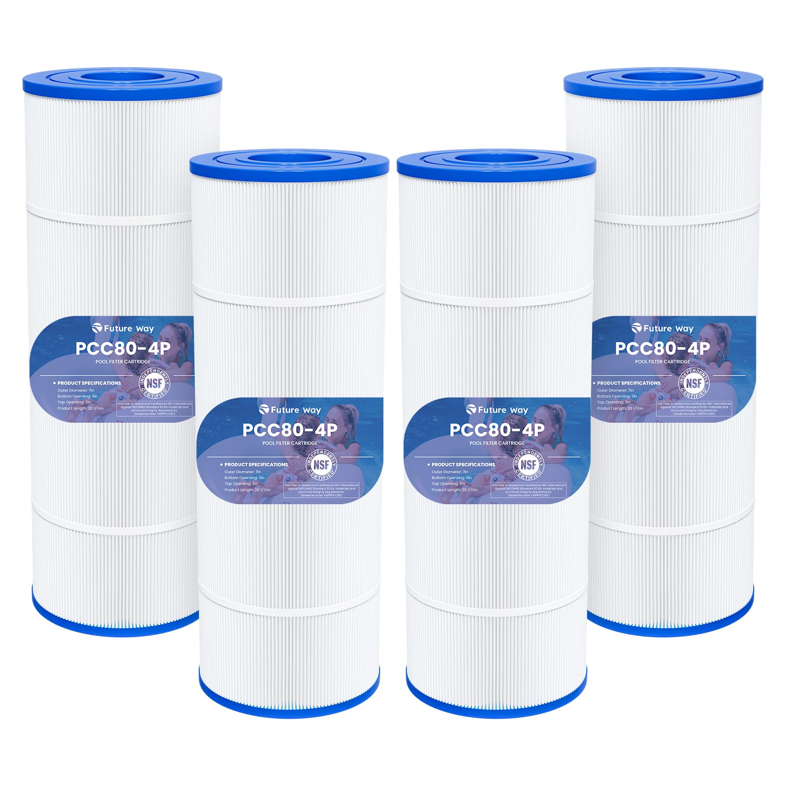 Future Way CCP320 with 7-inch outer diameter ensures a secure fit in compatible filters.