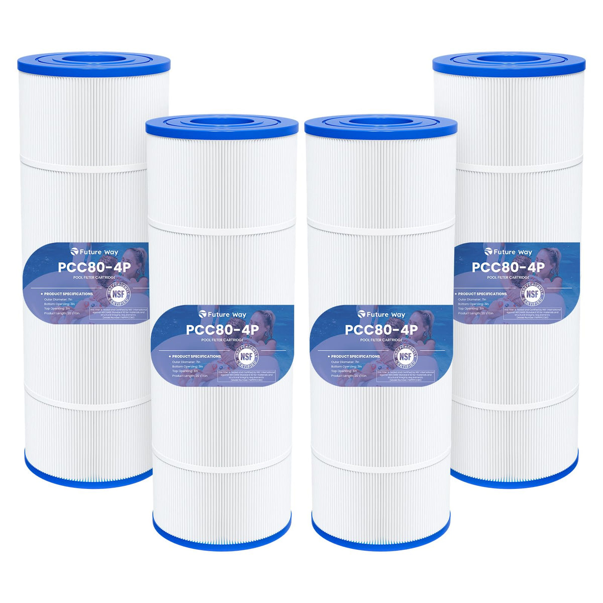 Future Way CCP320 with 7-inch outer diameter ensures a secure fit in compatible filters.