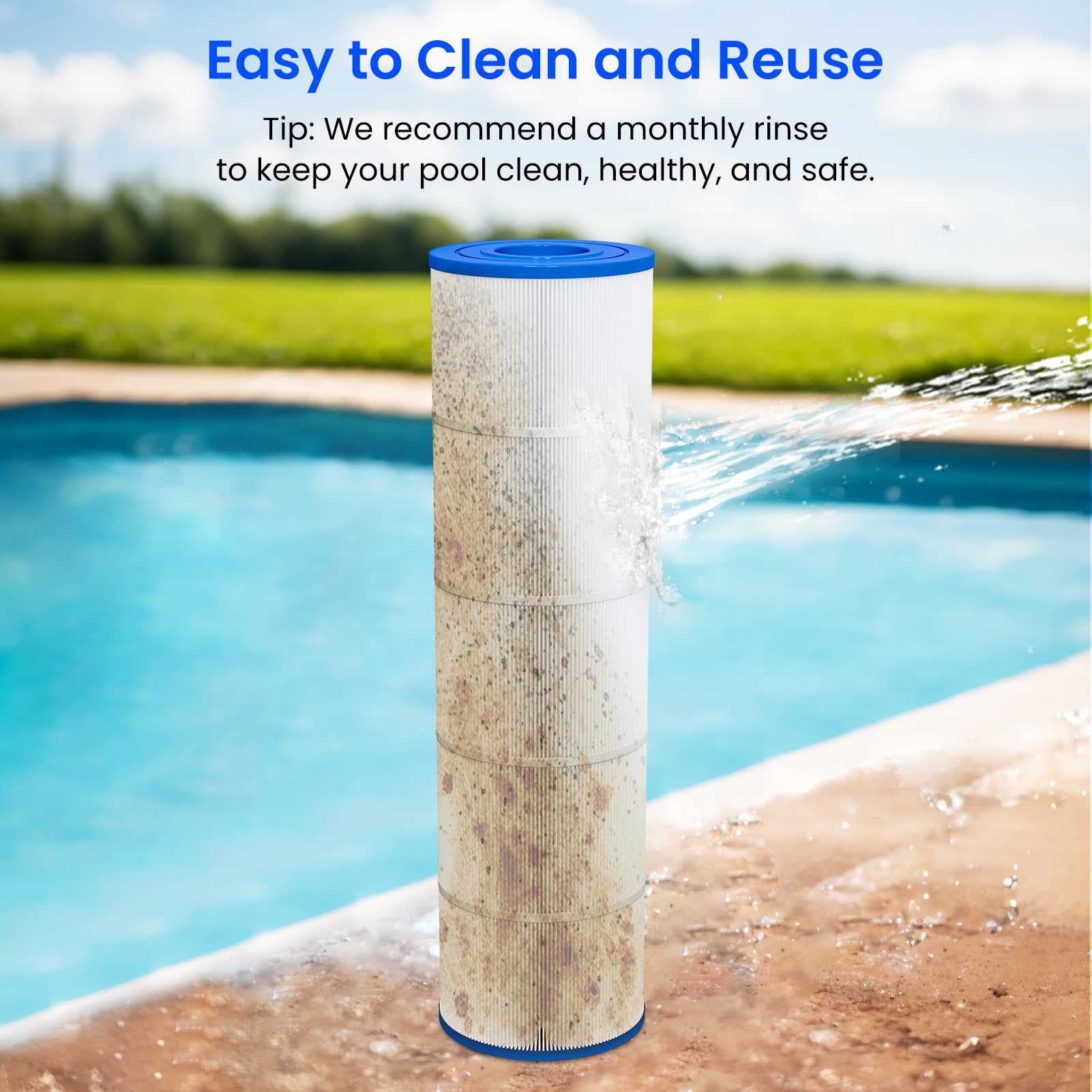 Future Way CCP420 economical maintenance promotes water savings with regular cleaning